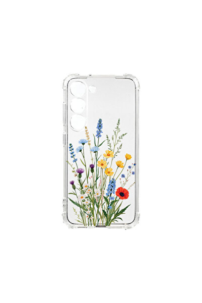 bestcase Αντικραδασμική Θήκη για Samsung Galaxy S23, Χαριτωμένο Ανθοδέσμη με ...