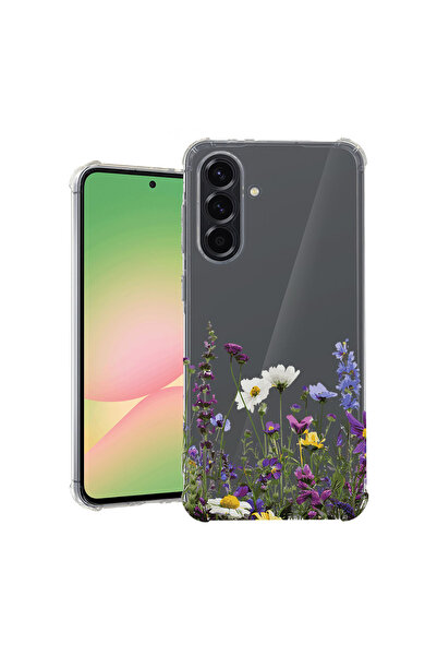 bestcase Αντικραδασμική Θήκη για Samsung Galaxy A55, Φλοράλ - Αγριολούλουδα, ...