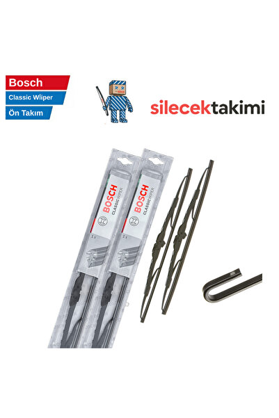 Bosch Renault Fluence 2011 Silecek Takımı Ön Classic Wiper Telli
