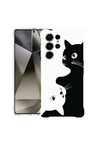 bestcase Αντικραδασμική Θήκη για Samsung Galaxy S22 Ultra, Μαύρες & Λευκές Γά...