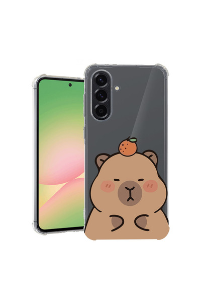 bestcase Αντικραδασμική Θήκη για Samsung Galaxy A55, Χαριτωμένη Καπιμπάρα, 17...