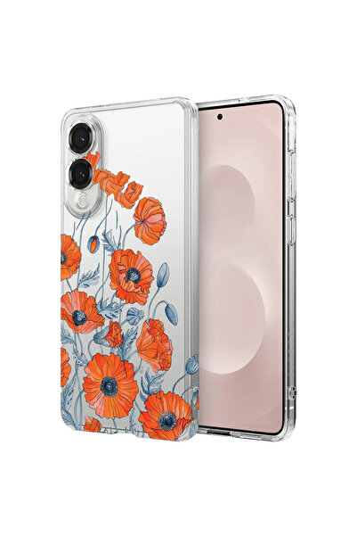 bestcase Αντικραδασμική Θήκη για Samsung Galaxy S25 Edge, Φλοράλ - Μινιμαλιστ...