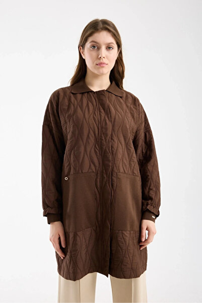 Invee قبعة ستراتا قصيرة 7207 بني