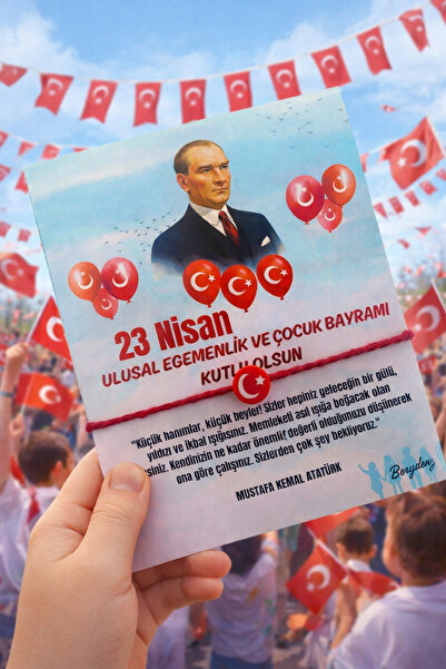 23 NİSAN BİLEKLİĞİ/MARTENİÇKA BİLEKLİK(1 ADET)