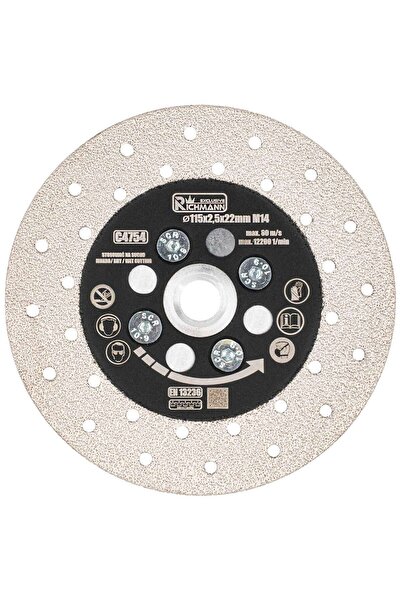 richmann exclusive Disc diamantat, 2 in 1, taiere si slefuire granit, marmura...