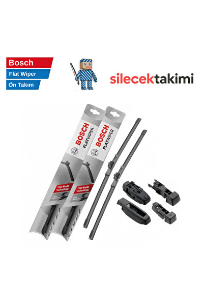 Bosch Renault Symbol 2011 Silecek Takımı Ön Flat Wiper