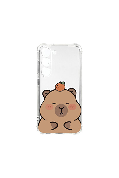 bestcase Husă antișoc pentru Samsung Galaxy S21 FE, Capibara drăguță, 1118479...