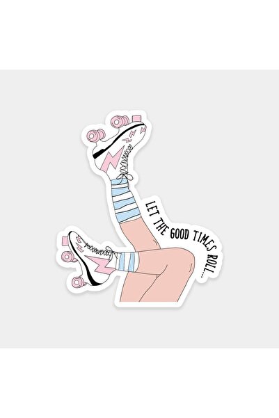 The Sticker Story. Skateboard Time Sticker