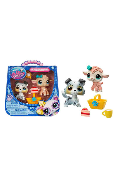 Littlest Pet Shop Minişler 2’li Figür Seti S4 245&246 Collie Köpek Ve Kuzu