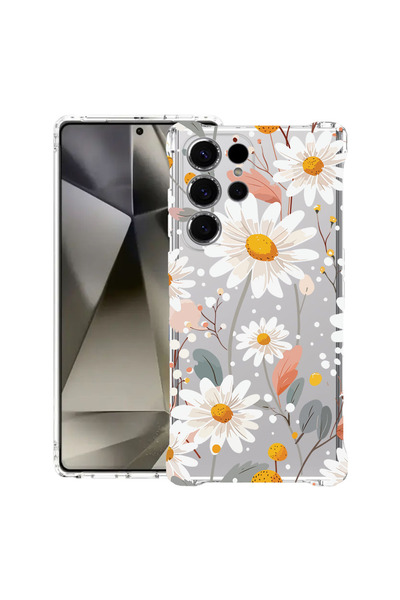 bestcase Αντικραδασμική Θήκη για Samsung Galaxy S26 Ultra, Φλοράλ - Μαργαρίτα...