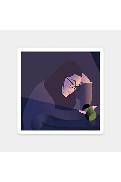 The Sticker Story. Go Ahead and Face Yourself Sticker