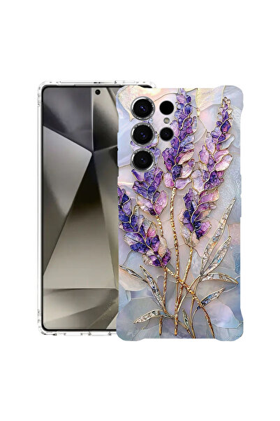 bestcase Αντικραδασμική Θήκη για Samsung Galaxy S23 Ultra, Φλοράλ - Χρυσή Ορτ...