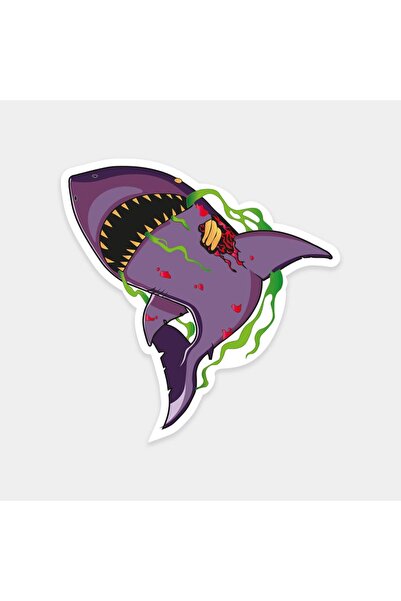 The Sticker Story. Killer Shark Sticker