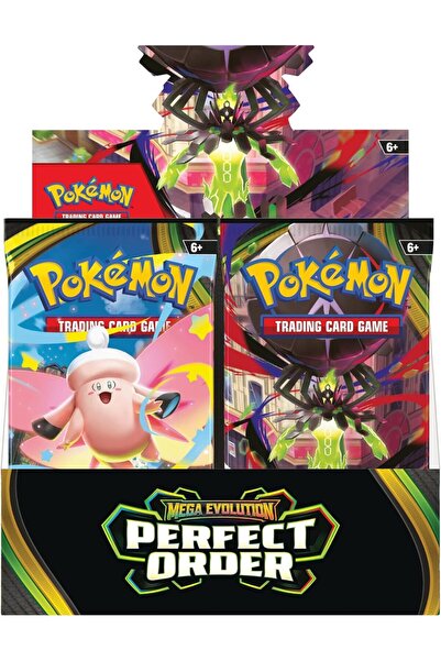 Pokemon TCG حزمة تعزيز ميجا إيفولوشنز بيرفكت أوردر - قطعة واحدة