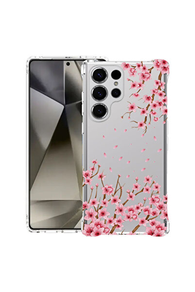 bestcase Αντικραδασμική Θήκη για Samsung Galaxy S24 Ultra, Φλοράλ - Ροζ Άνθος...