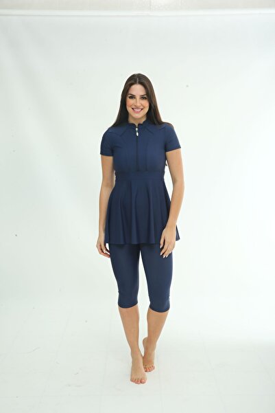 TESMAY Γυναικείο μαγιό με λεπτό φερμουάρ και λεπτομέρειες, μισοκαλυμμένο, με ...