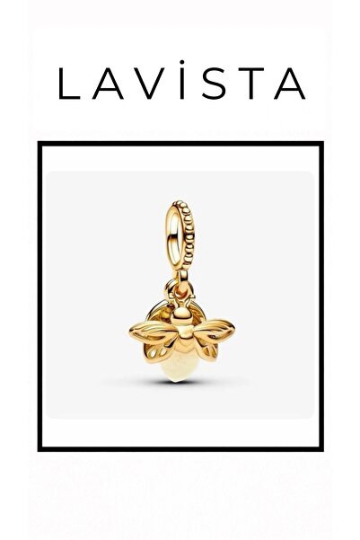 Lavista Silver Fosforlu Ateşböceği Gümüş Charm’ı
