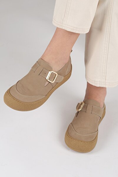 Pierre Cardin Γυναικεία παπούτσια Luna από γνήσιο δέρμα βιζόν με αγκράφα