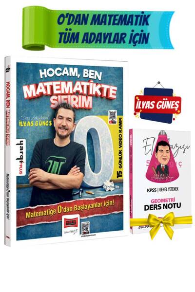 Yargı Yayınları Yargı Hocam Ben Matematikte Sıfırım İlyas Güneş+Hediye