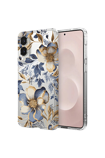 bestcase Husă antișoc pentru Samsung Galaxy S25 Edge, Floral - Husă cu flori ...