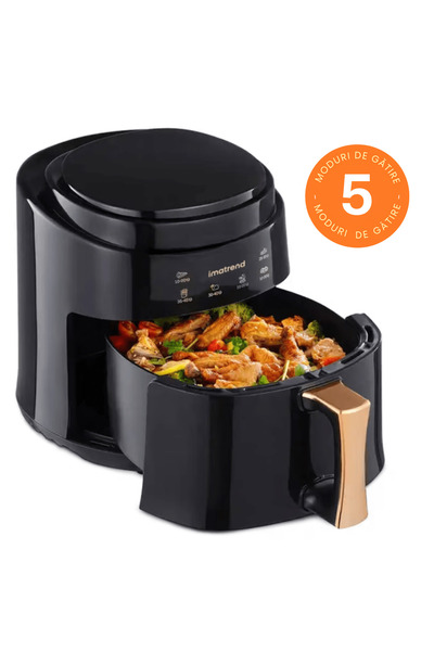 IMA TREND XL Φριτέζα Αέρος 8L, 1400W, Ψηφιακή, 80-210°C ° C, Χρονοδιακόπτης 6...