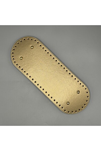 Aynalı 12x33 Oval Taban Mat Gold