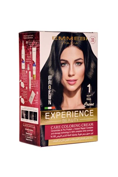 Zero35 Beauty Experience Hair Dye Kit Tone 1 Black Color