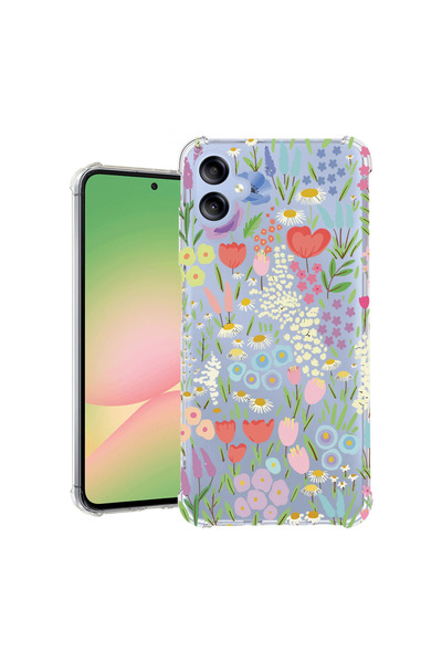 bestcase Αντικραδασμική Θήκη για Samsung Galaxy A07, Φλοράλ - Πολύχρωμη Τουλί...