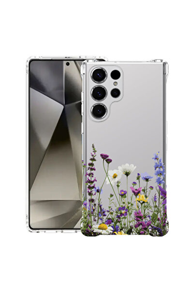 bestcase Αντικραδασμική Θήκη για Samsung Galaxy S22 Ultra, Φλοράλ - Αγριολούλ...