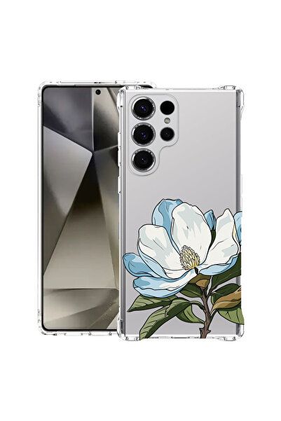 bestcase Αντικραδασμική Θήκη για Samsung Galaxy S26 Ultra, Φλοράλ - Μπλε Μανό...