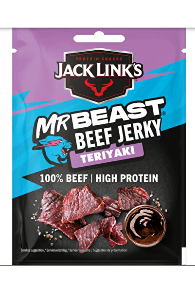 Jack Link's Mr Beast Beef Jerky Terıyakı Kurutulmuş Et 25 g
