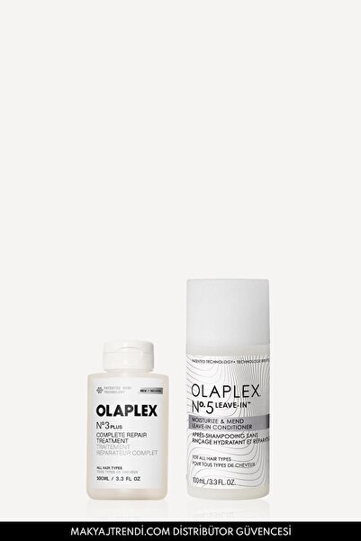 Olaplex Before & After Shower Routine Duo - Anında Yoğun Onarıcı, Bağ Güçlend...