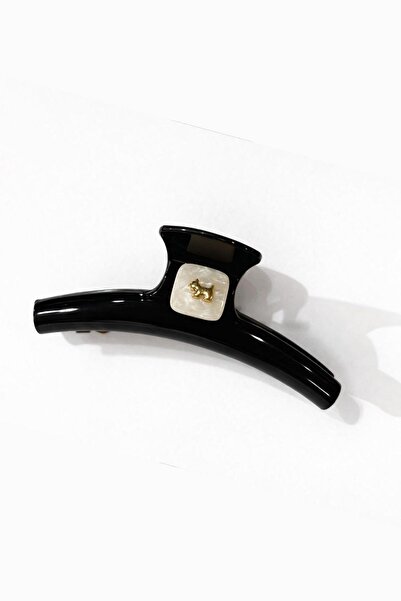 New Obsessions Agatha Luxury Acetate 12 εκ. Μεγάλη αγκράφα με μανταλάκια