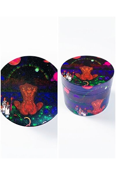 BGA Limited Edition 50mm Grinder Spice Grinder Mill Thick Metal with Pollen T...