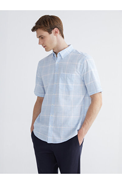 LC Waikiki Regular Fit Plaid Shirt for Men