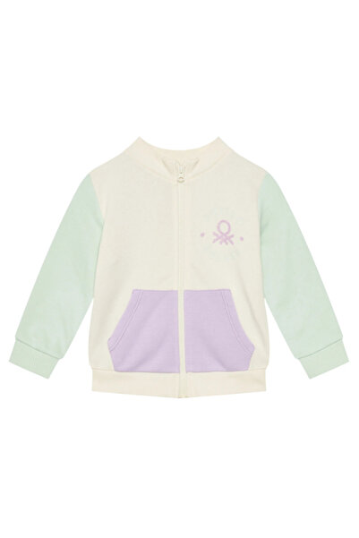 Benetton 3J70G503NY Κοριτσίστικη ζακέτα