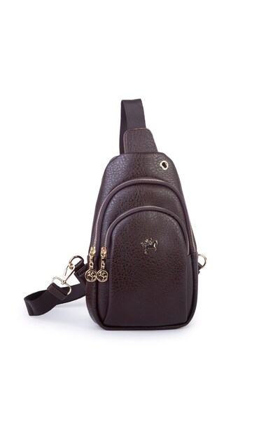 Nas Bag Kadın Crossbody Bag Bel ve Body Bag Kahve Victoria