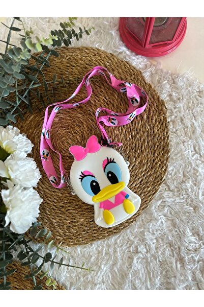 Bakmakistersen Daisy Duck Silikon Çanta – Sevimli Karakterli Mini Omuz Çantası
