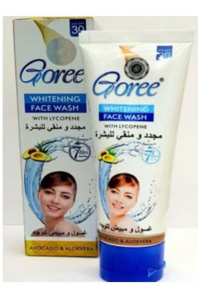 goree غسول وجه مبيض 100 مل (قطعتان)