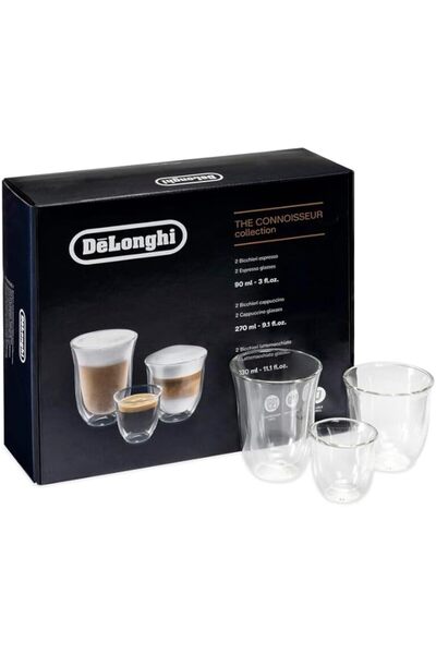 De'Longhi أمريكا 551329971 مجموعة فانسي كوليكشن ذات الجدار المزدوج للحفاظ على...