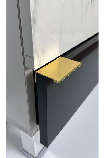 ideadesign furniture accessories 64 mm Parlak Sarı Mobilya Kulp , Vidalı , Çe...