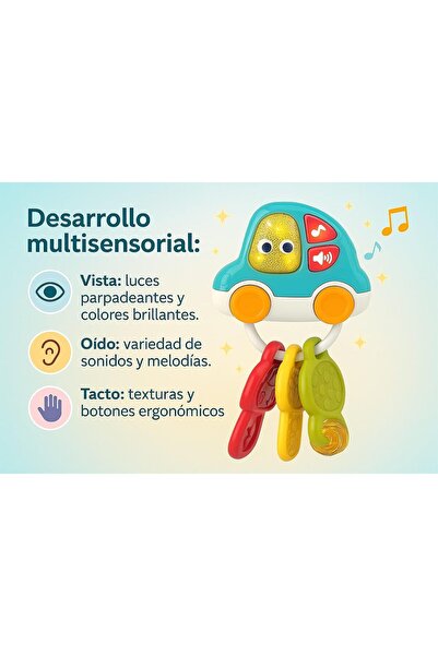 Hola Musical Car Keychain