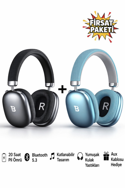 Tech&bello accessories Kablosuz Kulaküstü Bluetooth Kulaklık Stereo-Mikrofon-...