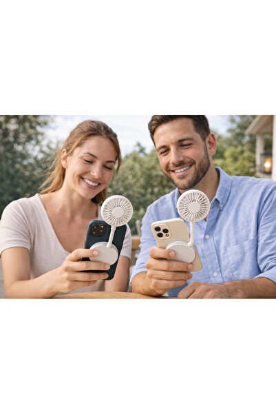 Volkano Manyetik Fan Şarz Edilebilir 3 Kademeli Mıknatıslı Safe Telefon Tutuc...