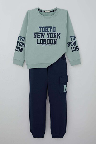 Breeze Σετ αθλητικής φόρμας για αγόρια City Concept Παντελόνι με λεπτομέρεια ...