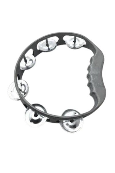 KARAKIZ عبوة من 10 قطع تيف بلاستيكية باللون الرمادي