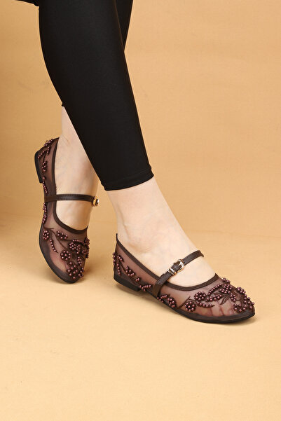 Layber Μπαλαρίνες - Καφέ - Casual