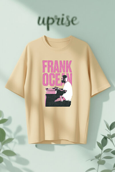 Vordevia Frank Ocean Blond Printed Cotton Oversize T-Shirt