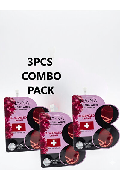 Nana NA-NA High Skin White Face Cream 3PCS COMBO with Acmella (3x5g) – Firmin...