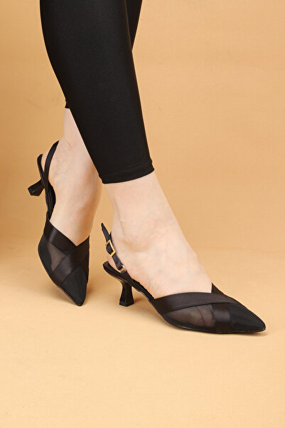 Layber Γόβες με ψηλό τακούνι - Μαύρο - Μεσαία τακούνια (5-9 cm)